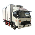 Cheap SINOTRUK HOWO  4x2 6 tons vans refrigerator truck